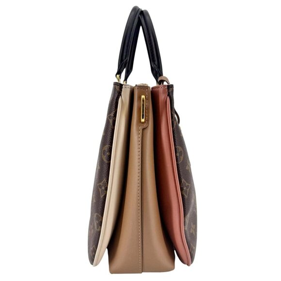 Louis Vuitton  Millefeuille Monogram Canvas Shoulder Bag Brown - Picture 5 of 16